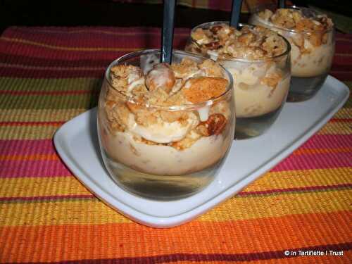 Tiramisu à la banane et aux cookies aux noix de pécan