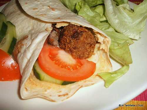 Wraps libanais aux boulettes