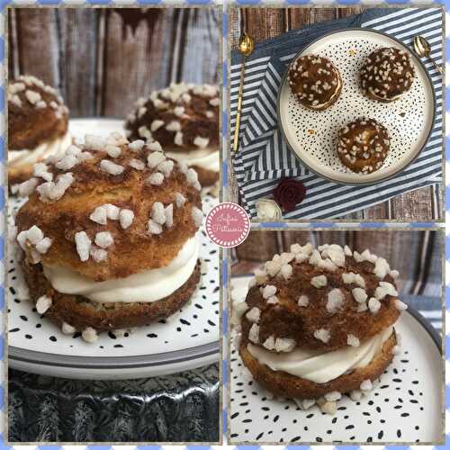 Chouquettes garnies de chantilly