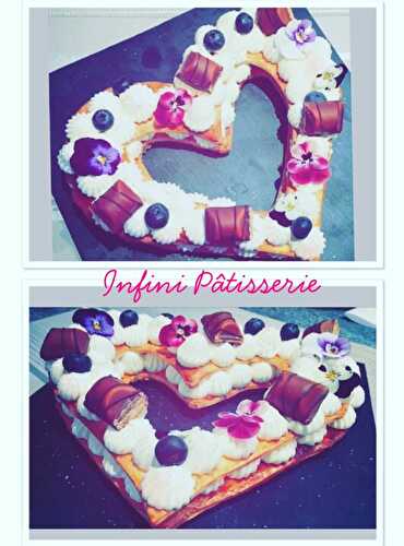Mon Heart Cake ♡ - Infini Pâtisserie 