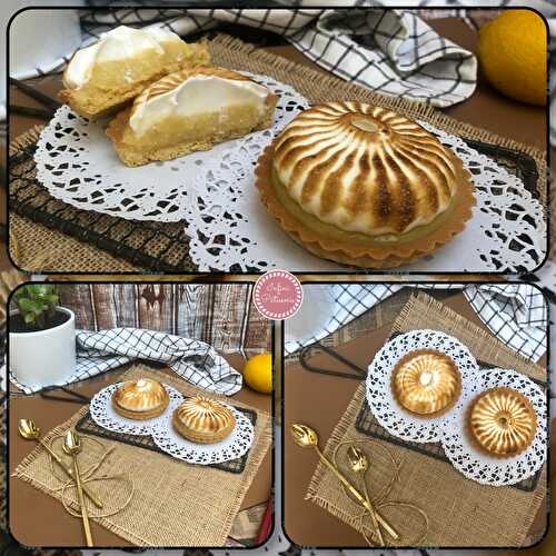 Tartelettes au citron meringuée 🍋