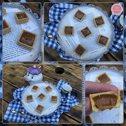 Tartelettes caramel beurre salé 😋