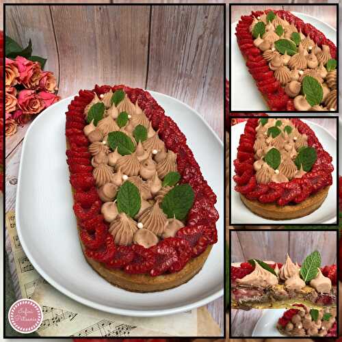 Tarte estivale fraise 🍓 et framboise ☀️ - Infini Pâtisserie 
