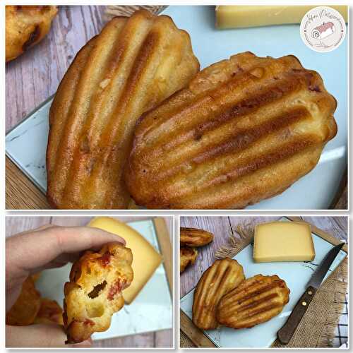 Madeleines salées chorizo et comté