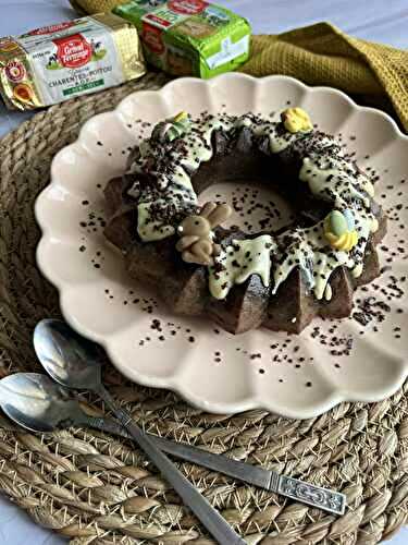 Fondant au chocolat de Pâques 
