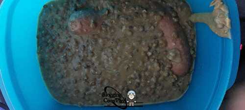 Saucisses aux lentilles façon ninja foodi