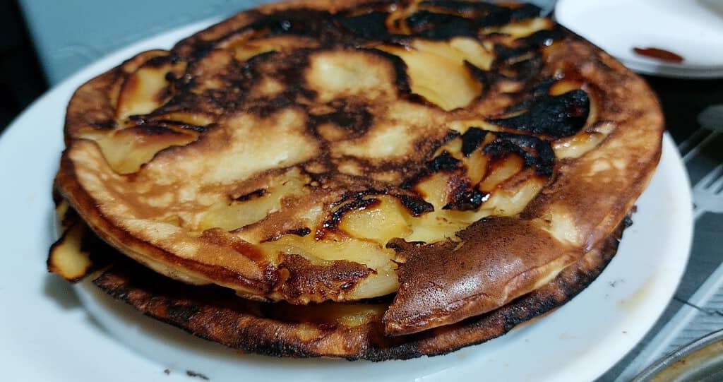 Pancake aux pommes