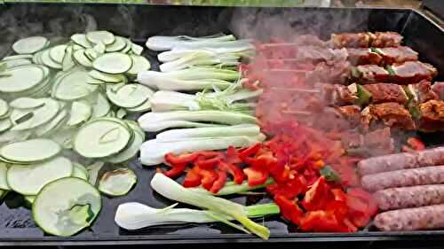 Légumes à la plancha