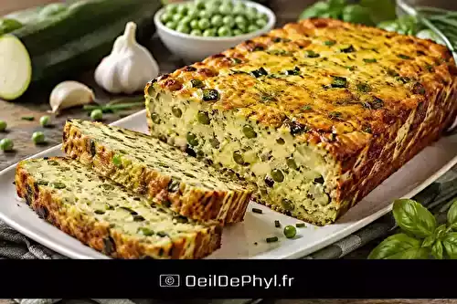 Flan de légumes au chèvre frais