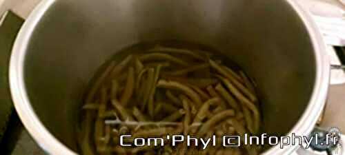 Haricots vert au Ninja Foodi