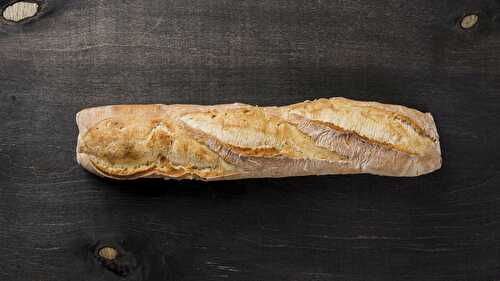 Baguette croustillante française