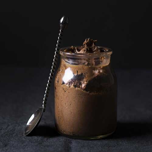 Mousse au chocolat maison