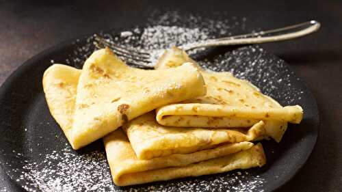 Crêpes bretonnes moelleuses et sans grumeaux