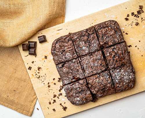 Brownies aux noix de pécan caramélisées