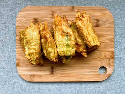 Beignets de Fleurs de Courgettes