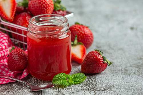 Confiture de fraises maison