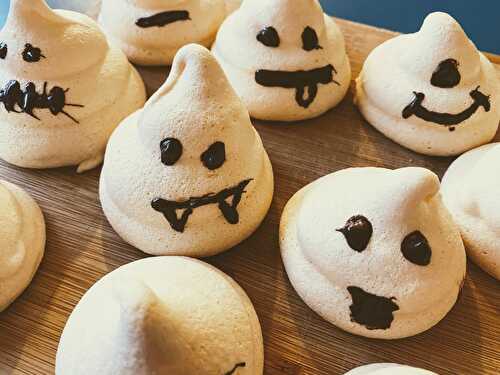 Meringues Fantômes Halloween