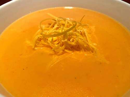 Soupe Brighton - Cheddar Carottes