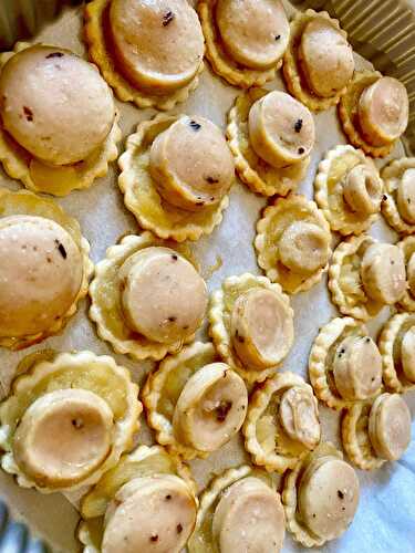 Tartelettes de boudin blanc à la pomme