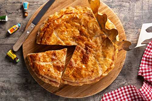 Galette des rois à la crème d'amandes de Hugues Pouget