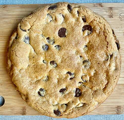 Gâteau Cookie Géant aux pépites de chocolat