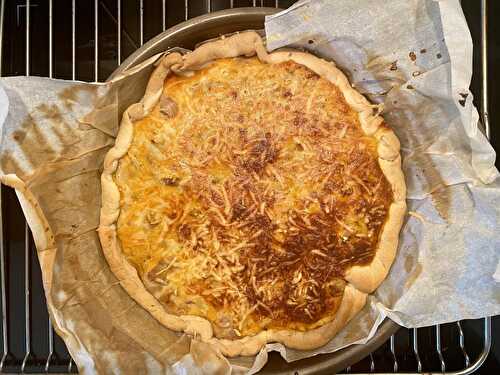 Quiche au thon à la tomate