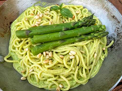 Pesto d'asperges vertes