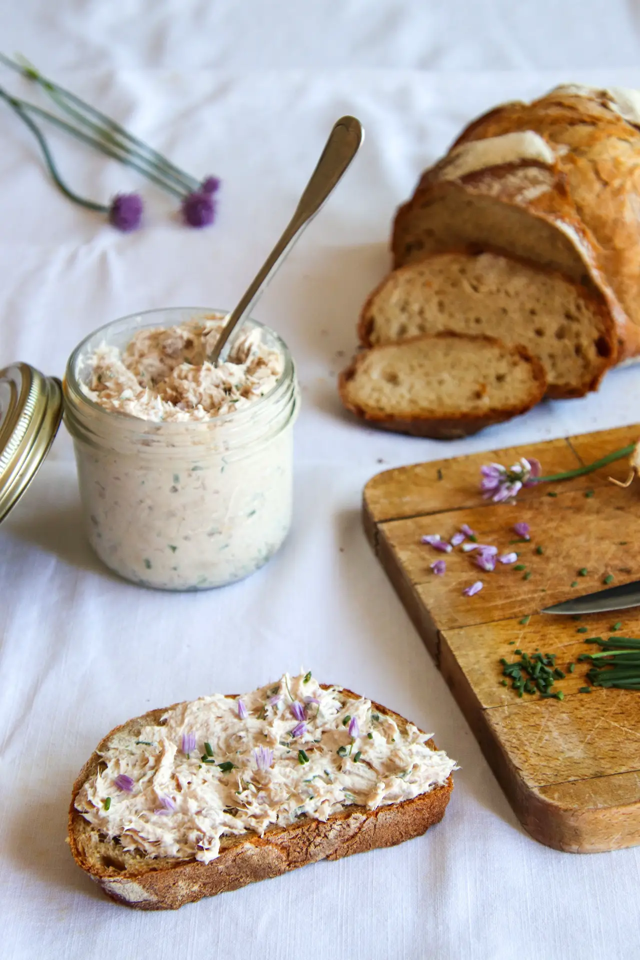 Rillettes de thon au Saint Moret