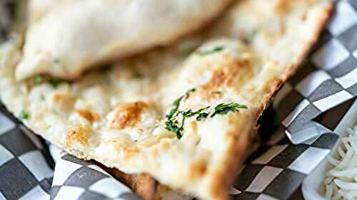 Cheese Naan - Pain traditionnel indien
