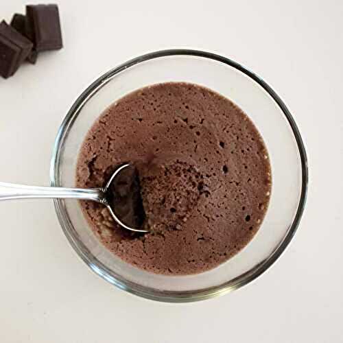 Mousse au chocolat vegan à l’aquafaba