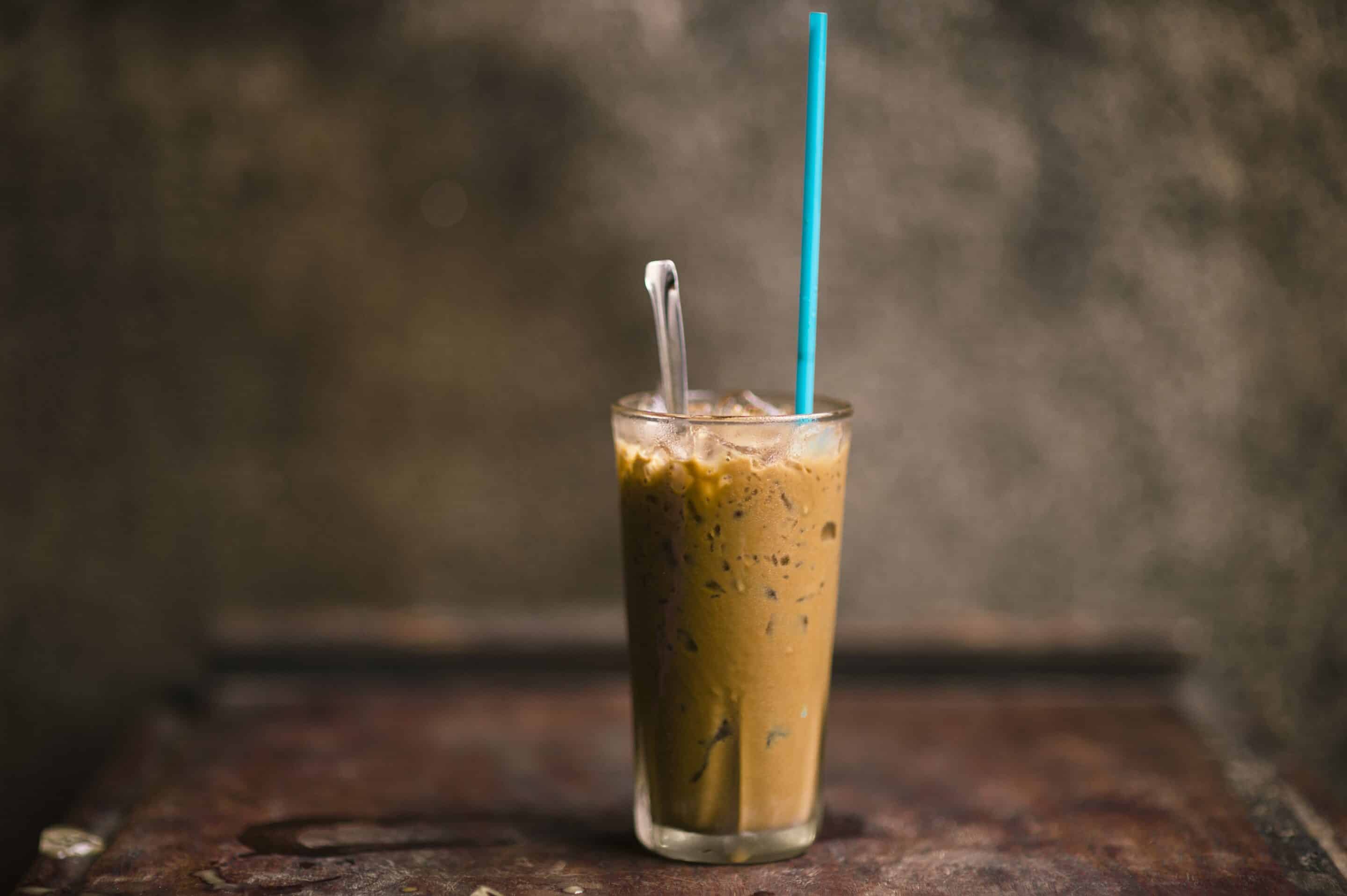 Café frappé maison au shaker