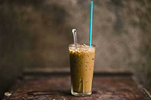 Café frappé maison au shaker