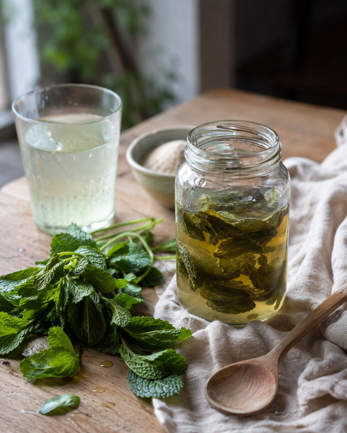 Koso traditionnel à la menthe