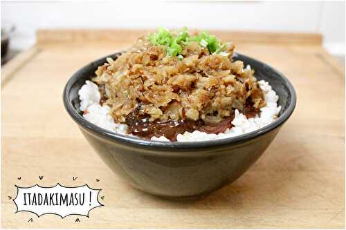 Le donburi de Steak Chaliapin - Food Wars (Shokugeki no Sôma)