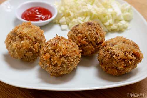 Menchi Katsu - Boulettes de viande panées