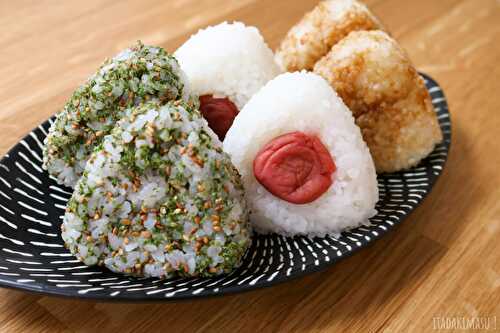 Trio d'Onigiri