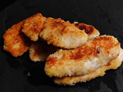 Aiguillettes de poulet panées au parmesan