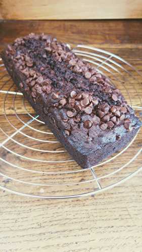 Banana bread tout chocolat