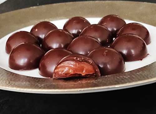 Chocolats ganache lait/passion