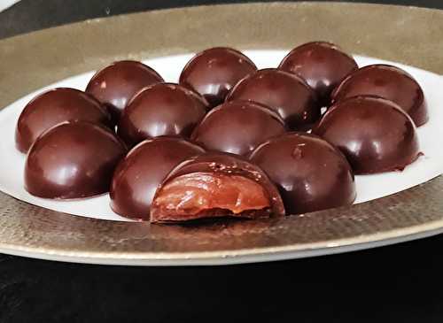 Chocolats ganache lait/passion