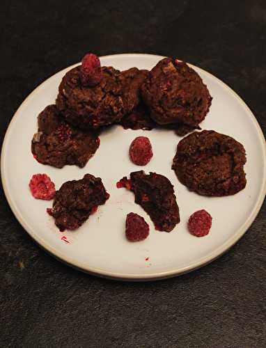 Cookies chocolat/framboises