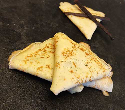 Crêpes vanillées de Pierre Hermé