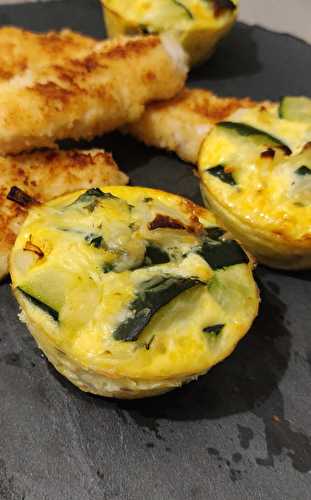 Flans de courgettes