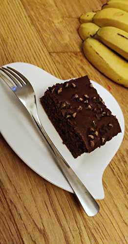 Gâteau au chocolat « healthier »