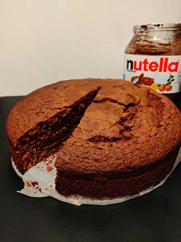 Gâteau moelleux au nutella