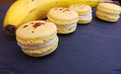 Macarons à la banane