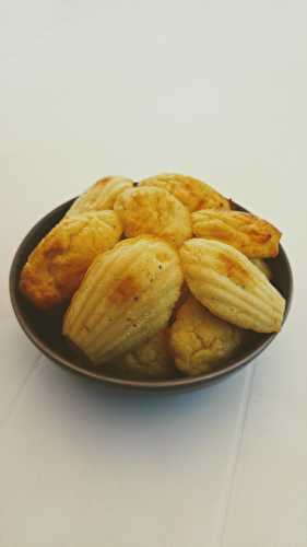 Madeleines au crabe et au citron