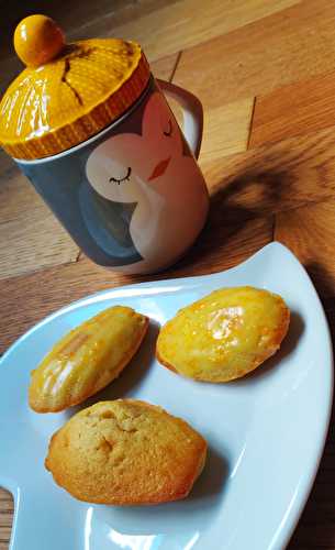 Madeleines orange cardamome de Martha Stewart