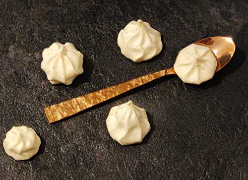 Meringues au thé chaï