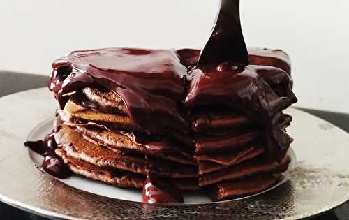 Pancakes au chocolat